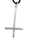 Kreuz 62 mit Schlangenkette - Silber