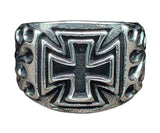 Ring Eisernes Kreuz, Gr. 55-71 (edekfl) - Edelstahl