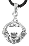 Claddagh 105 mit Schlangenkette - Silber