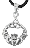 Claddagh 105 mit Schlangenkette - Silber