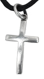 Kreuz 19 mit Schlangenkette - Silber