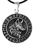 Anhänger 352 Wolfskopf - Silber